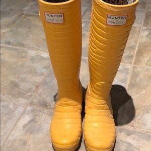 Jimmy Choo x Hunter Rain boots